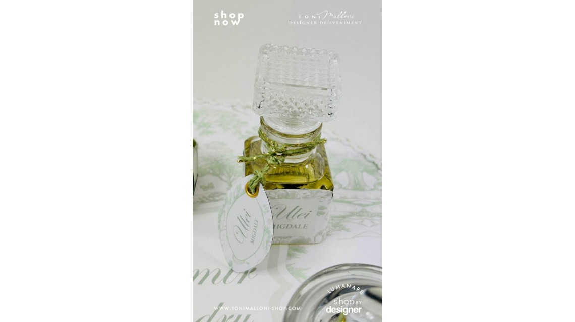 Set prima băiță Green Safari personalizat băiat ritual după botez cu nașii 10